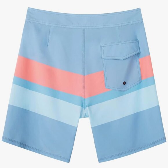 Men's Board/Swim Shorts. 4-way Stretch. UPF50. Key Holder. Surf Cuz 30" - Picture 2 of 13